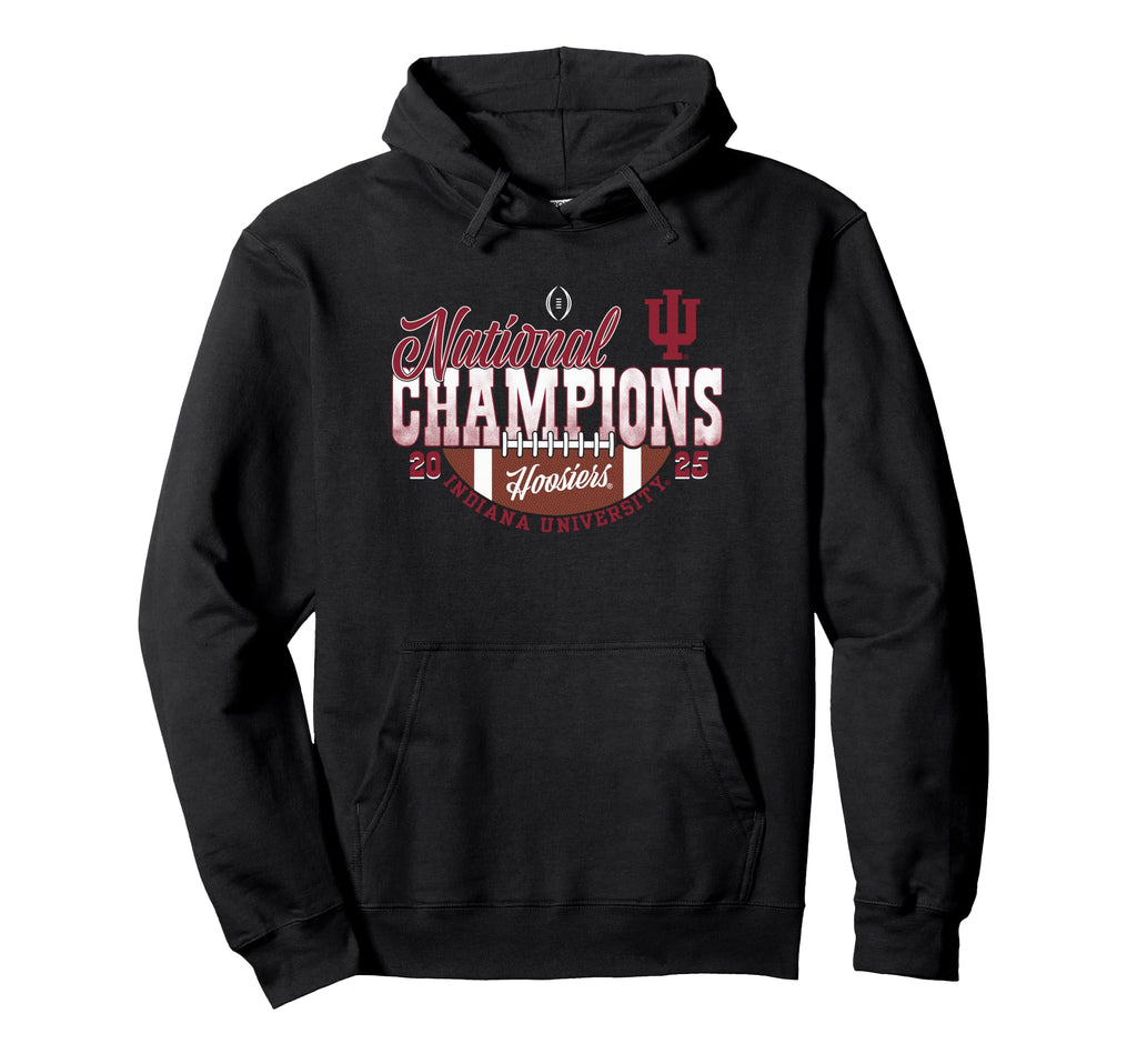 Indiana Hoosiers CFP National Champs 2025 Football Touchdown Pullover Hoodie