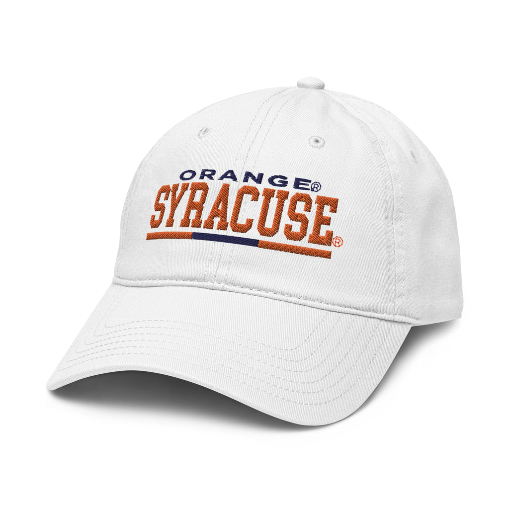 Syracuse Orange Varsity White Officially Licensed Adjustable Baseball Hat