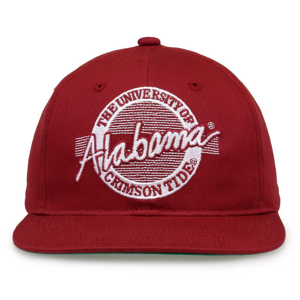 The Game NCAA Alabama Crimson Tide Retro Circle Design Hat, Adjustable, One Size