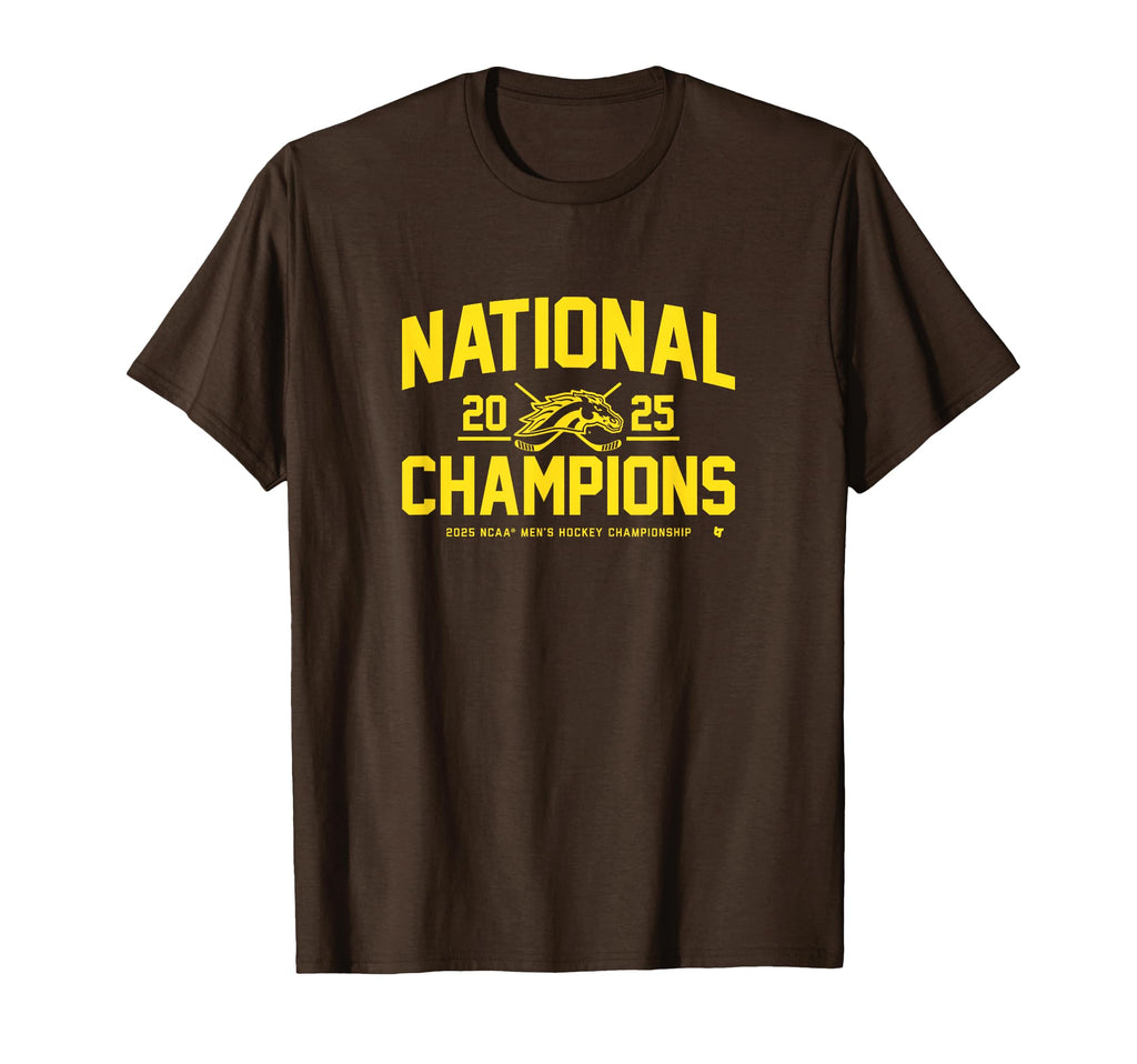 Western Michigan Hockey - 2025 National Champions - NCAA T-Shirt