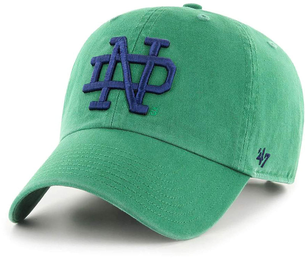 NOTRE DAME FIGHTING IRISH VINTAGE '47 CLEAN UP OSF / KELLY / A