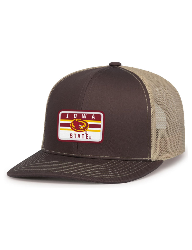Pacific Headwear NCAA Iowa Contrast Stitch Trucker Snapback OS