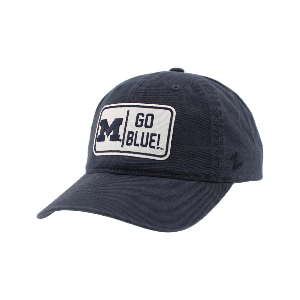 Michigan Wolverines NCAA Officially Licensed Hat Scholarship Patch Team Color Defer