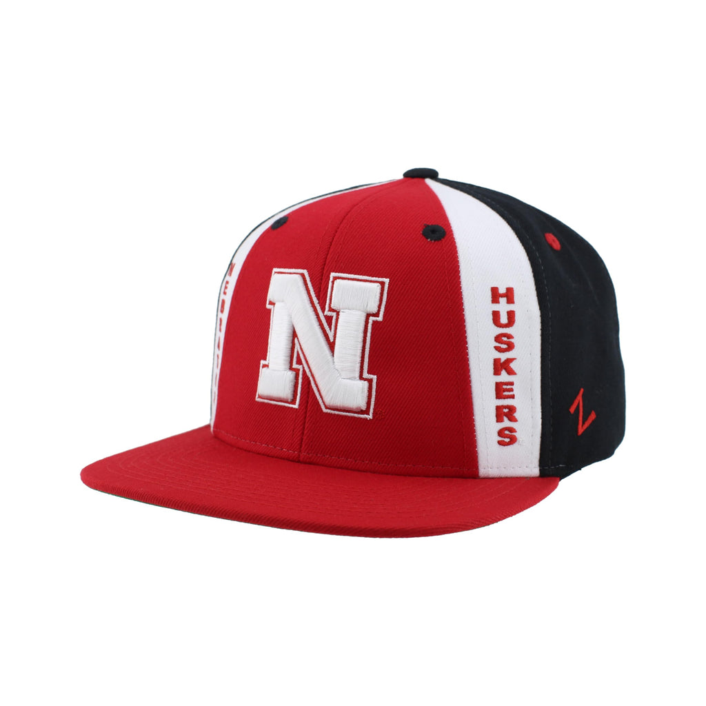 Nebraska Cornhuskers NCAA Officially Licensed Adjustable Snapback Hat Main Event Team Color