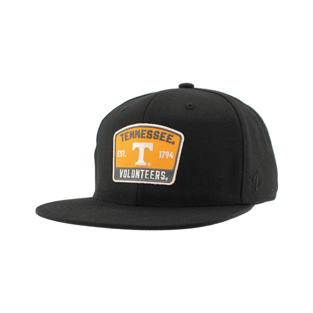 ZHATS Standard NCAA Officially Licensed Hat Flat Snapback Z11 Switchback Black, One Size