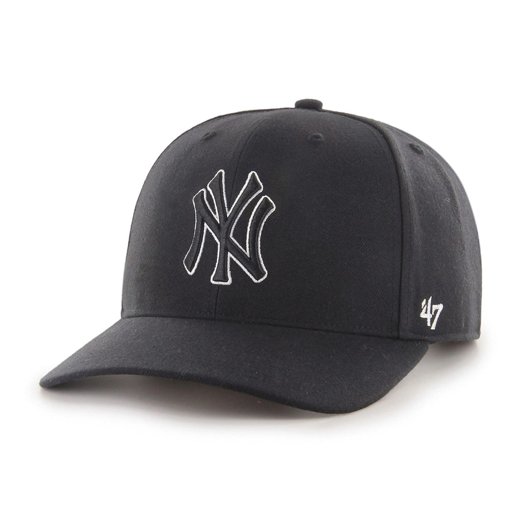 47 York Yankees Cold Zone B-CLZOE17WBP-BKB, Mens, Cap, Black/White
