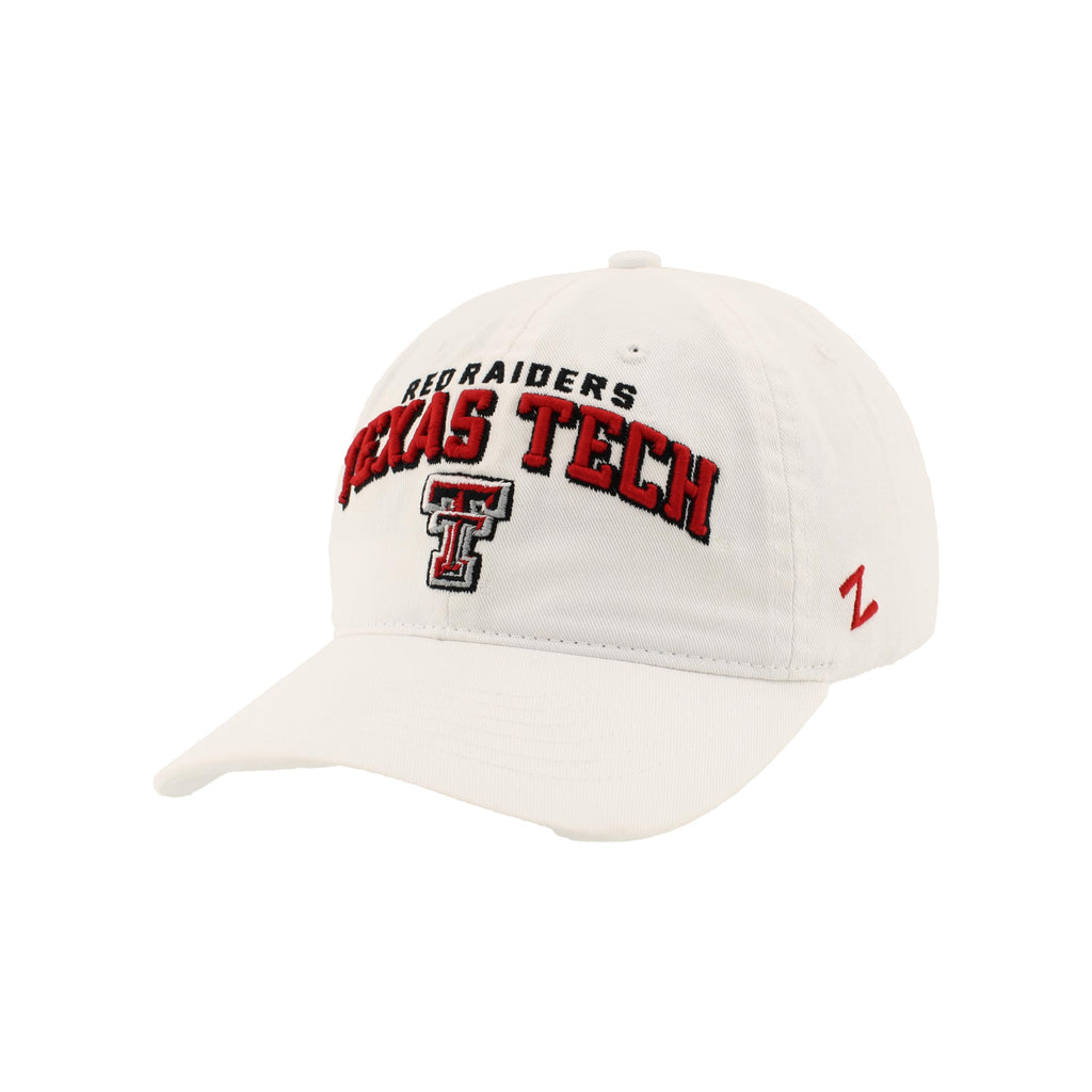 Texas Tech Red Raiders NCAA Officially Licensed Hat Scholarship Classic White