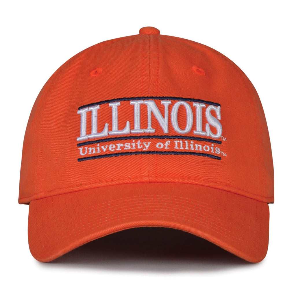 The Game NCAA Illinois Illini Hat, Unisex One Size Adjustable
