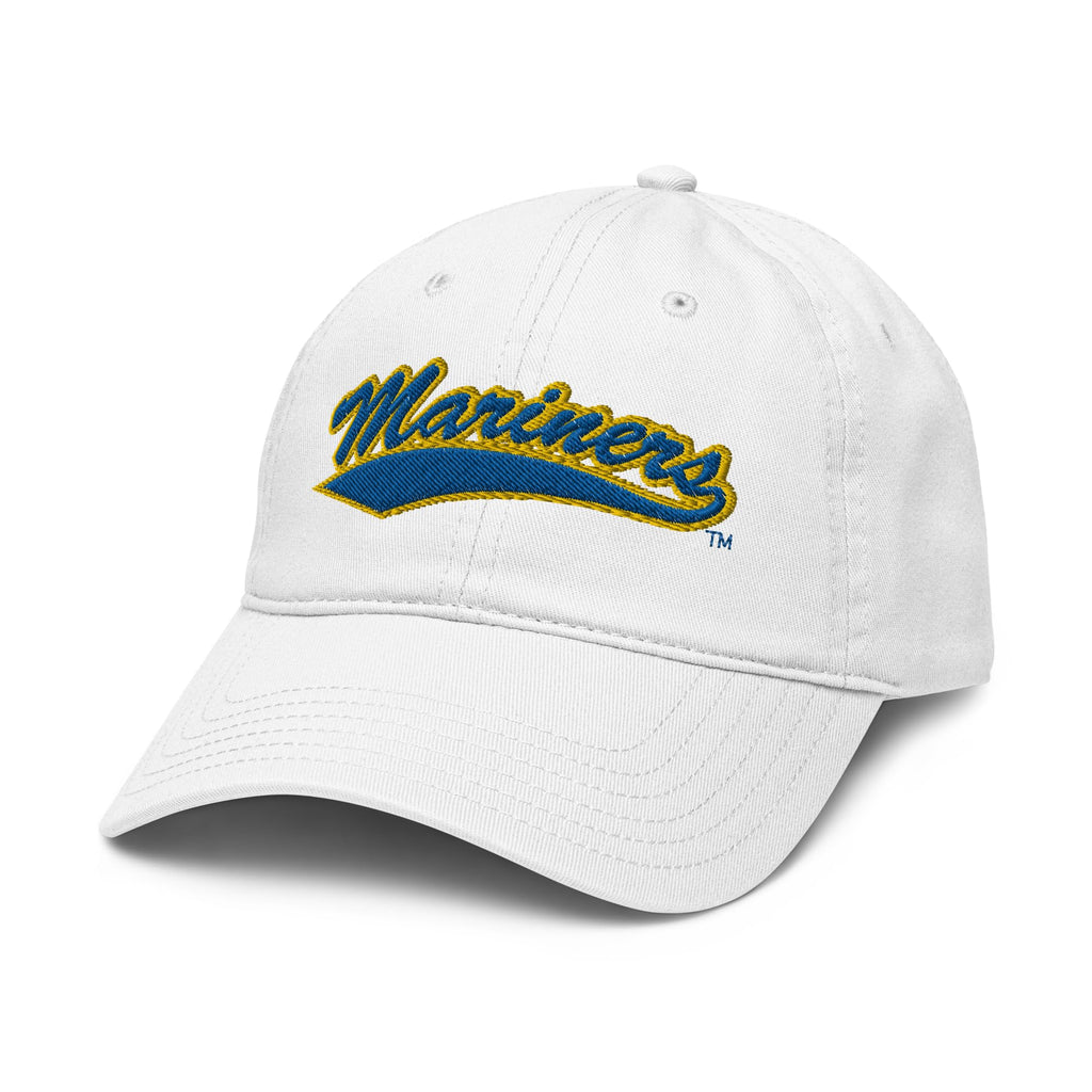 Elite Authentics Maine Maritime Mariners Icon Officially Licensed Adjustable Baseball Hat, White