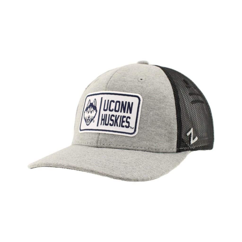 ZHATS Standard NCAA Officially Licensed Trucker Hat Carson Patch Defer Heather, One Size