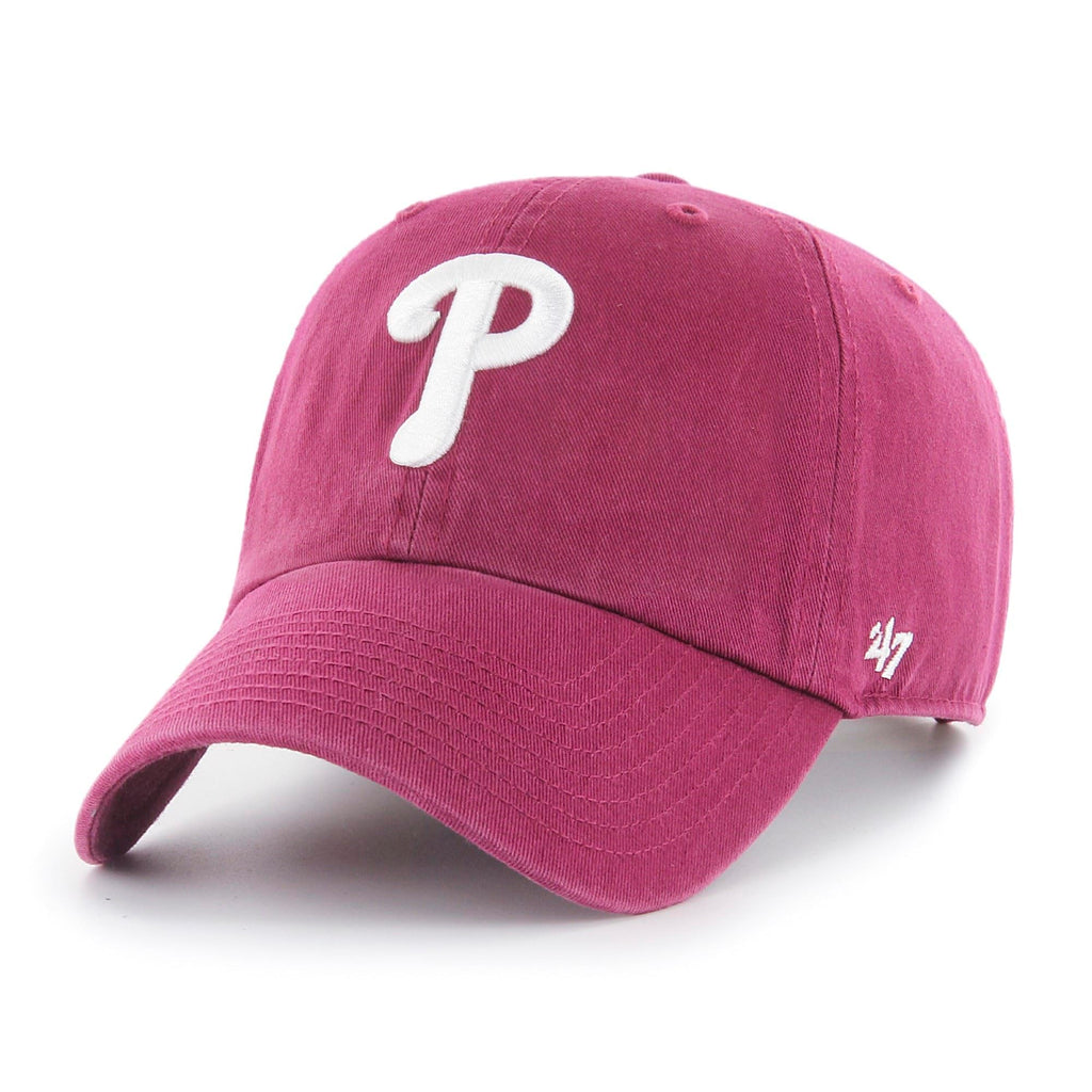 47 Philadelphia Phillies MLB Clean Up Red Adjustable Cap