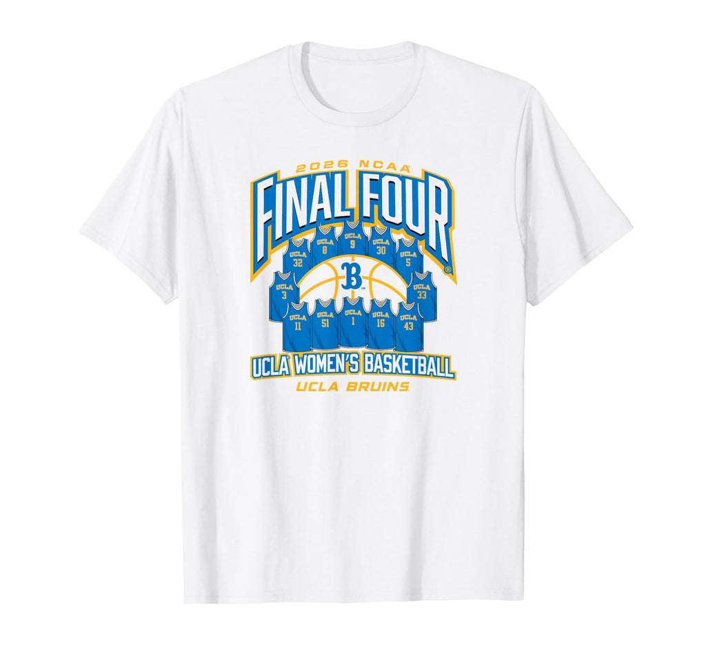 UCLA Women's Basketball Final Four March Madness Jersey Nil T-Shirt