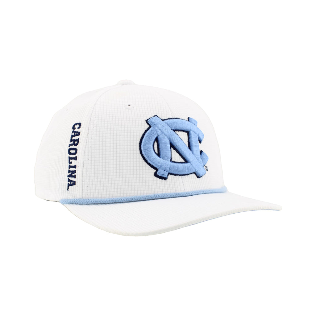 ZHATS Standard NCAA Officially Licensed Rope Hat Snapback Backspin, White, One Size