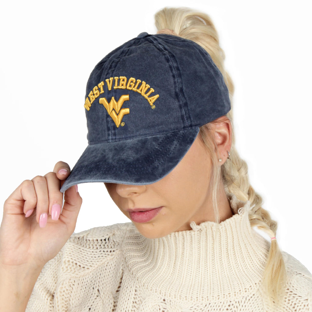Ponyflo Womens Ponytail Baseball Cap - Ponytail Hats for  display picture 2