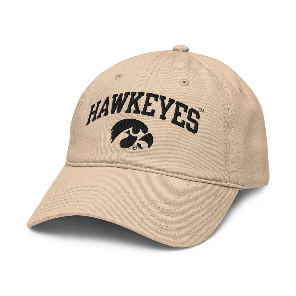 Iowa Hawkeyes Arch Over Logo Officially Licensed Adjustable Baseball Hat