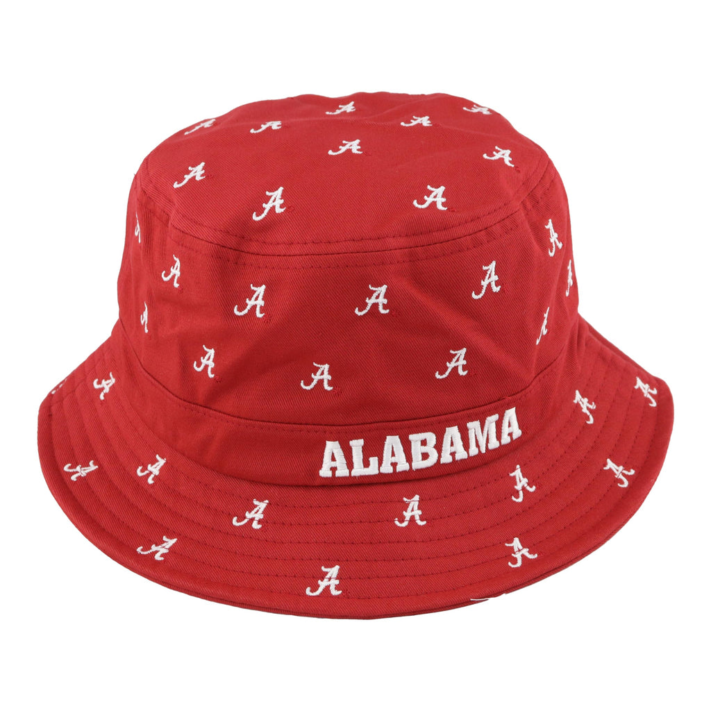 Zephyr Standard NCAA Officially Licensed Bucket Hat Gilligan Scatter, Team Color, Large
