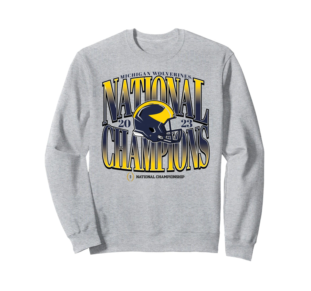 Michigan Wolverines 2023 CFP National Champions Strong Sweatshirt