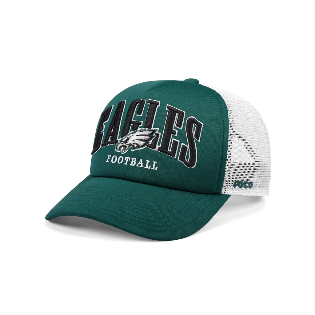 FOCO Philadelphia Eagles NFL Kelly Green Retro Foam Trucker RF Cap