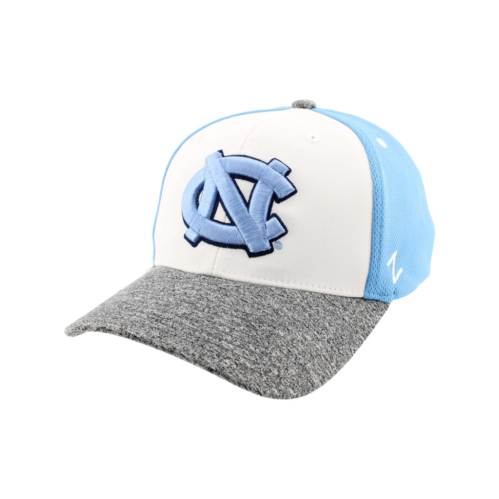 ZHATS Standard NCAA Officially Licensed Hat Fitted Ally, White, Medium