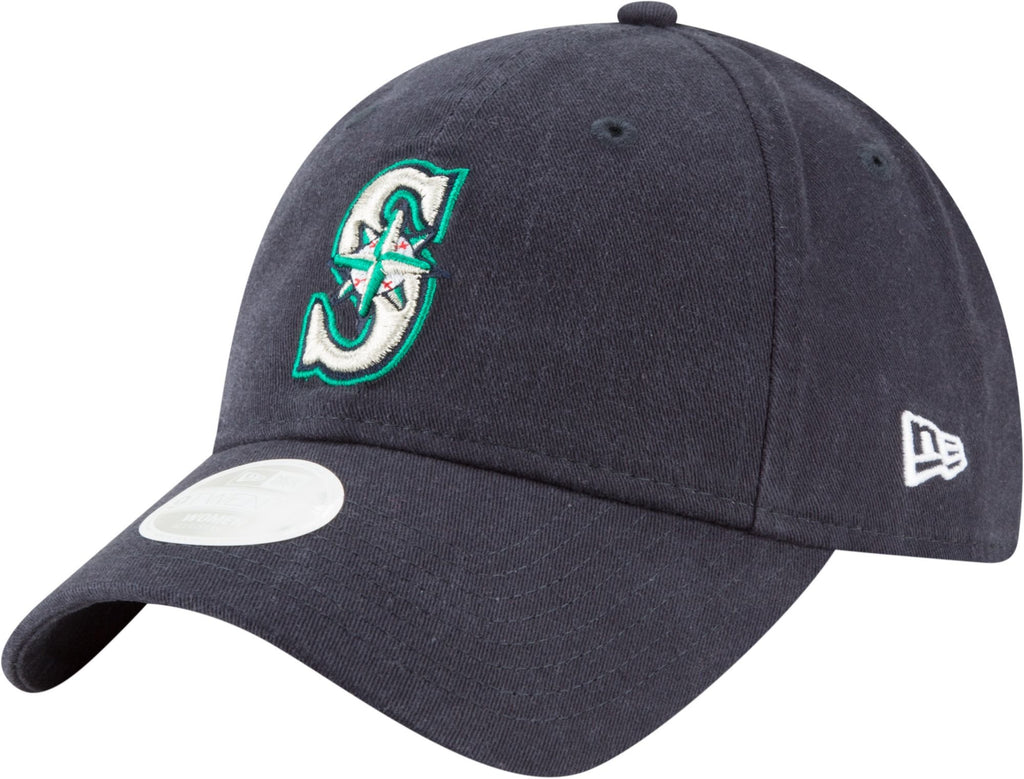 New Era Womens Core Classic Twill Team Color 9TWENTY Adjustable Hat (Seattle Mariners)