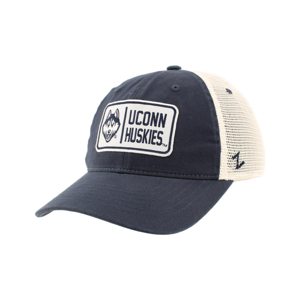 Connecticut Huskies NCAA Officially Licensed Hat University Patch Defer Team Color Stone