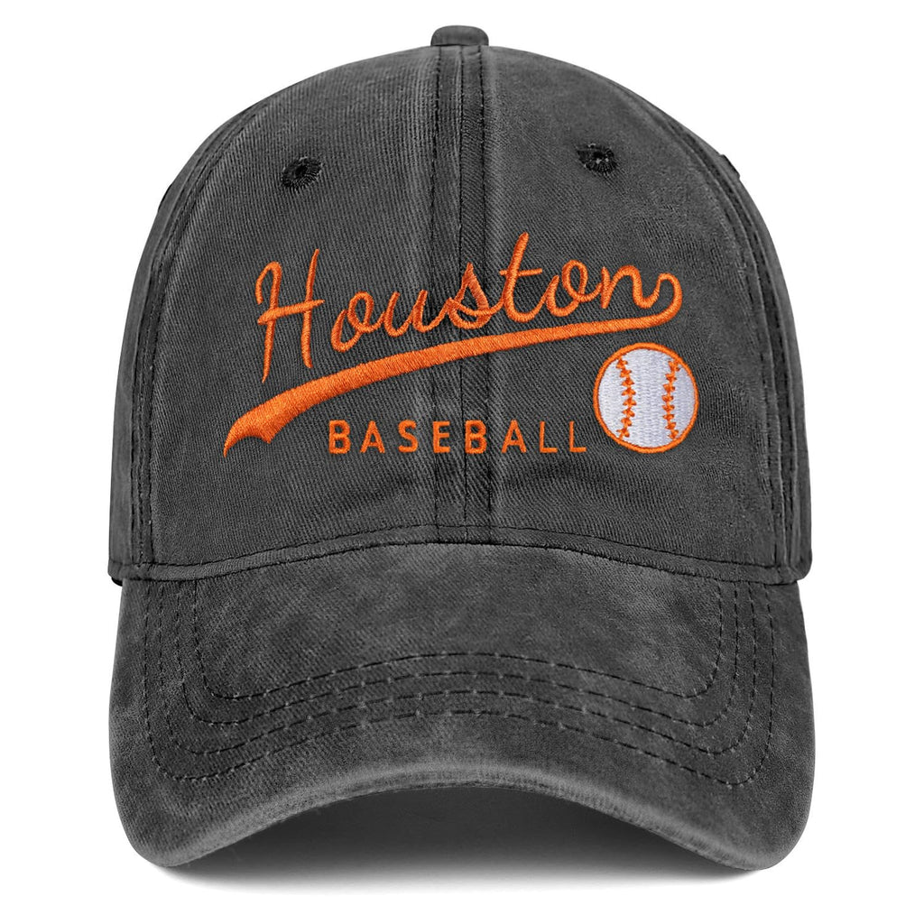 Cotton Baseball Hat Adjustable City Embroidered Unisex Cap for Men Women