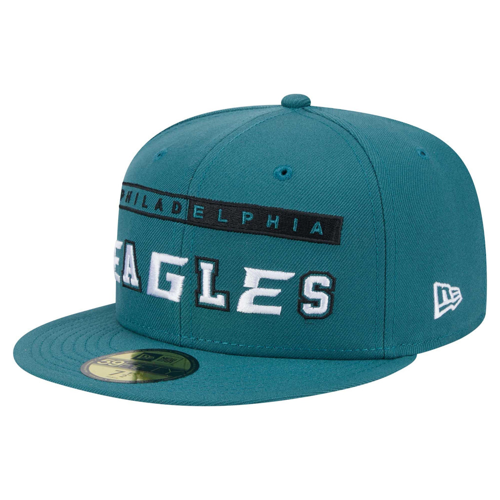 New Era Men's Midnight Green Philadelphia Eagles Ransom 59FIFTY Fitted Hat
