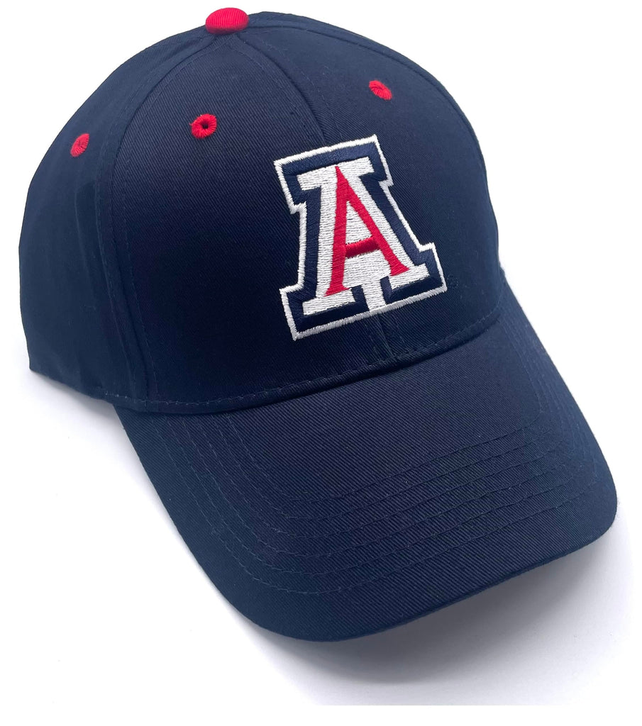Officially Licensed Arizona Navy Blue MVP Hat Classic Team Logo Adjustable University Embroidered Cap