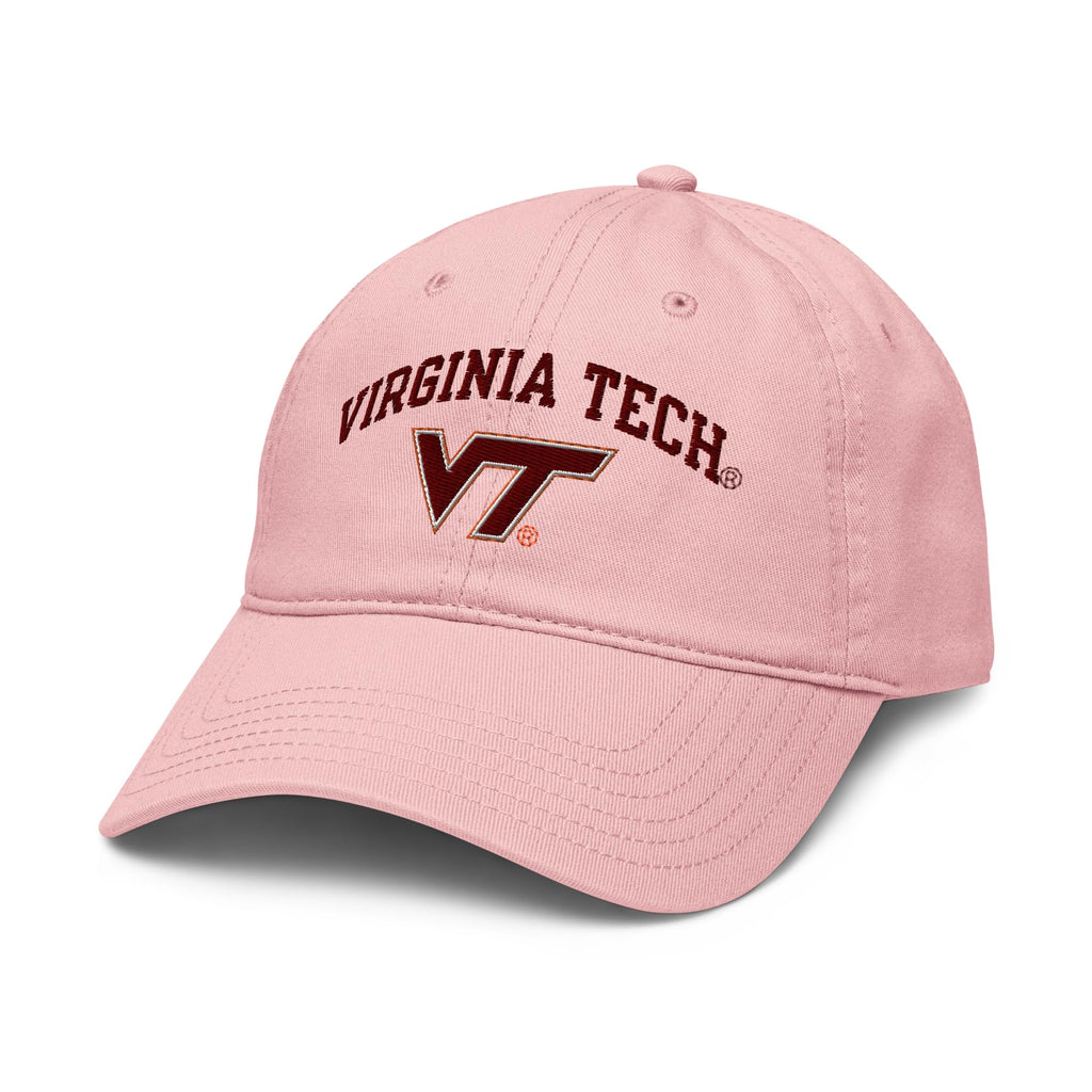 Virginia Tech Hokies Arched Officially Licensed Adjustable Baseball Hat