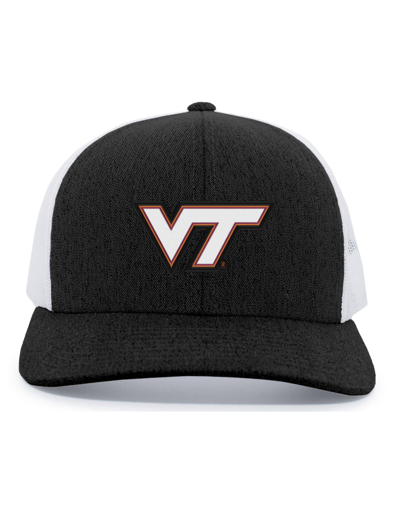 Pacific Headwear NCAA Virginia Tech Heather Trucker Snapback Cap OS