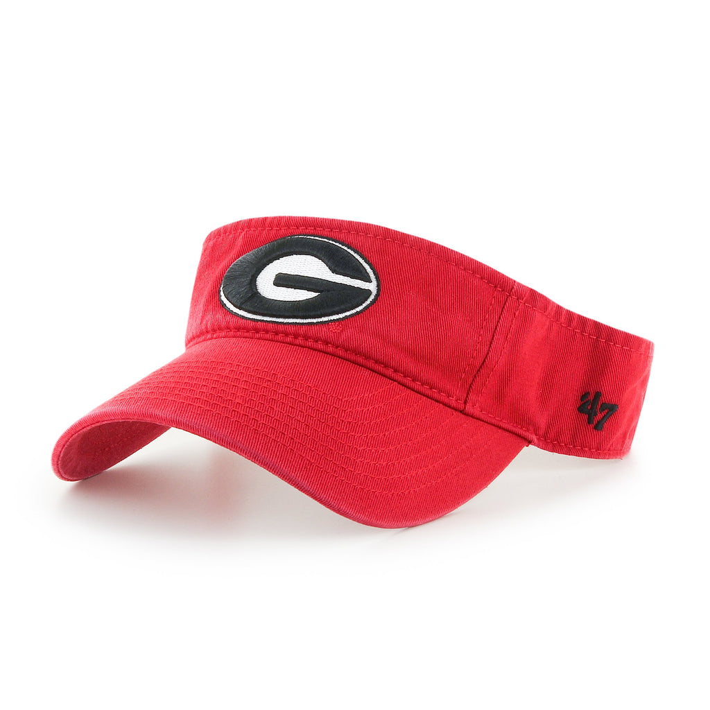 Georgia Bulldogs Adjustable Visor (Red)