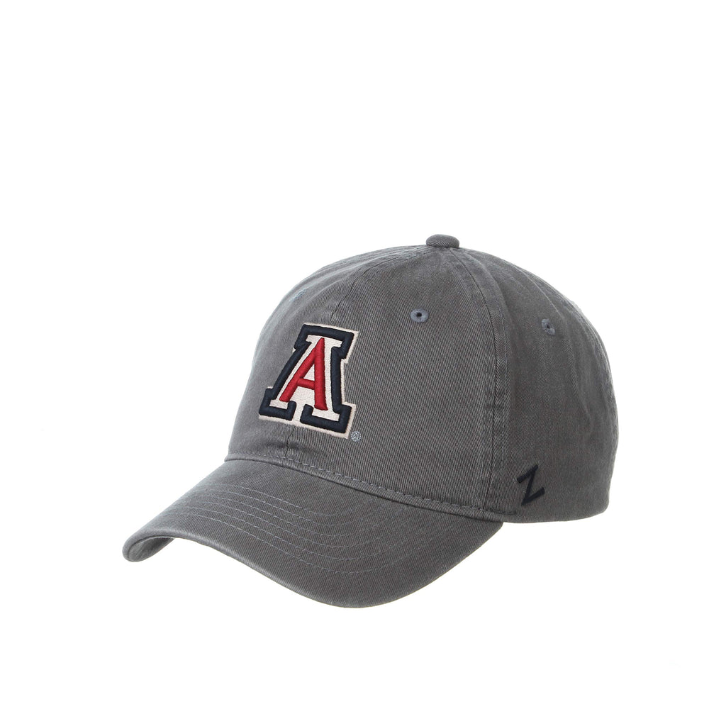 NCAA Arizona Wildcats Mens Adjustable Scholarship Hat Charcoal, Arizona Wildcats Charcoal, Adjustable, One size
