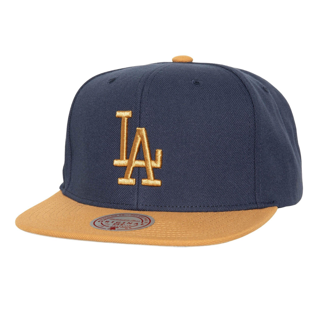 Mitchell & Ness Los Angeles Dodgers Work It Snapback Hat, Navy