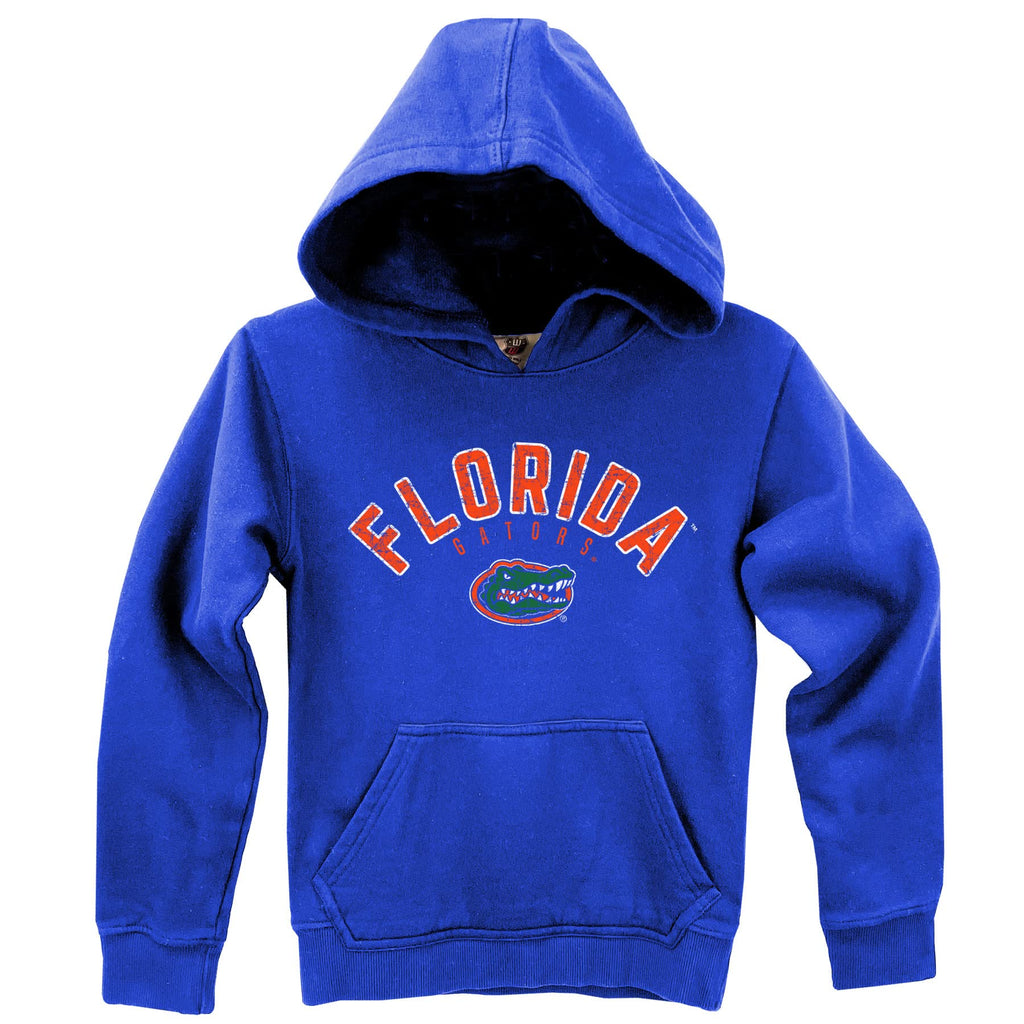 Wes and Willy NCAA Kids Fleece Hoodie,Florida Gators,L,Blue Moon