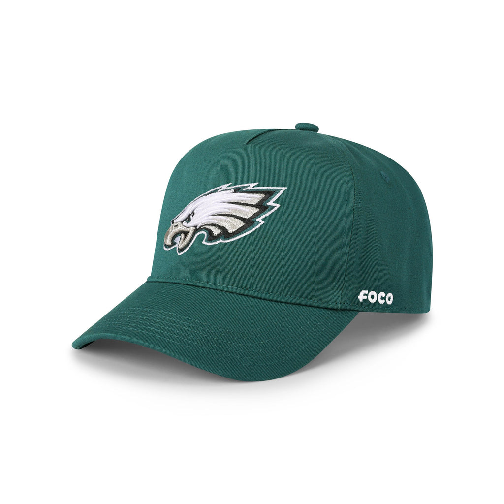 FOCO Philadelphia Eagles NFL Primary Logo Marquee RF Cap - Midnight Green