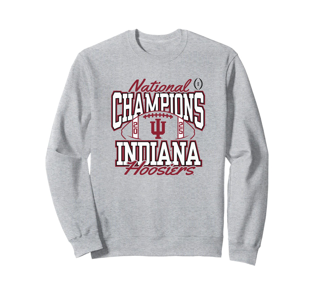 Indiana Hoosiers National Champs 2025 Football CFP Victory Sweatshirt