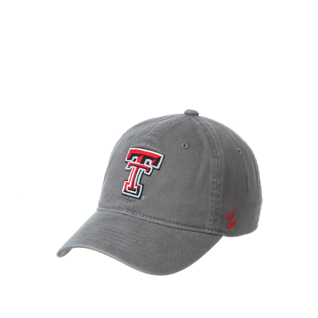 NCAA Texas Tech Red Raiders Mens Adjustable Scholarship Hat Charcoal, Texas Tech Red Raiders Charcoal, Adjustable, One size