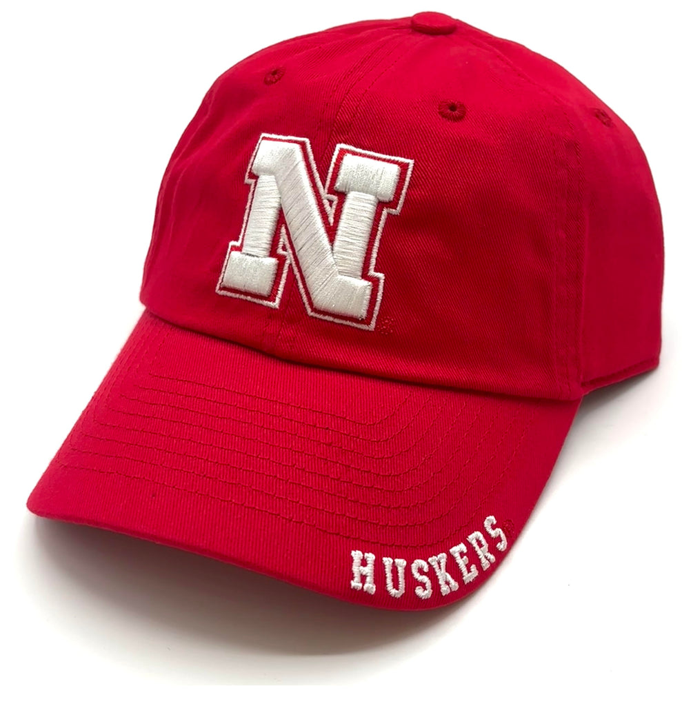 Officially Licensed Nebraska Cornhuskers Hat Classic Edition Relaxed Fit Adjustable Embroidered Team Logo Cap