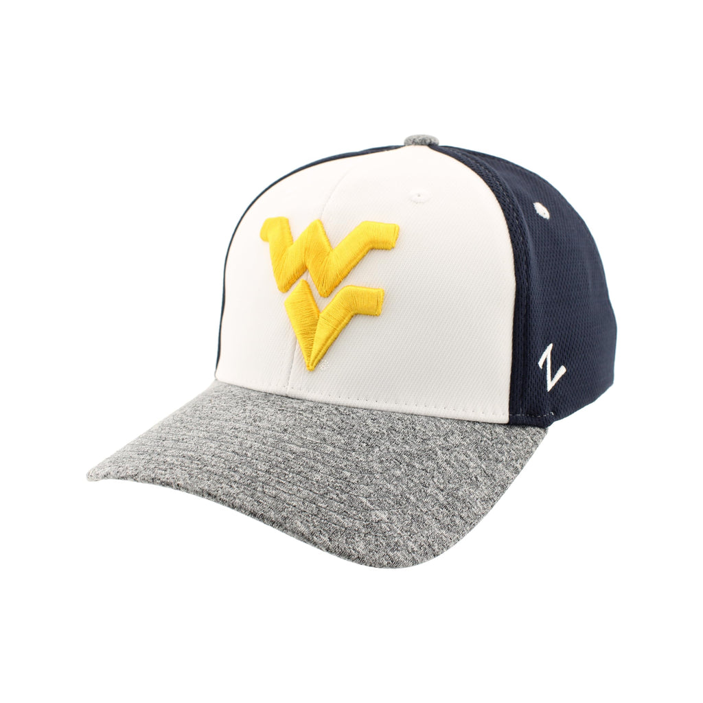 ZHATS Standard NCAA Officially Licensed Hat Fitted Ally, White, Medium
