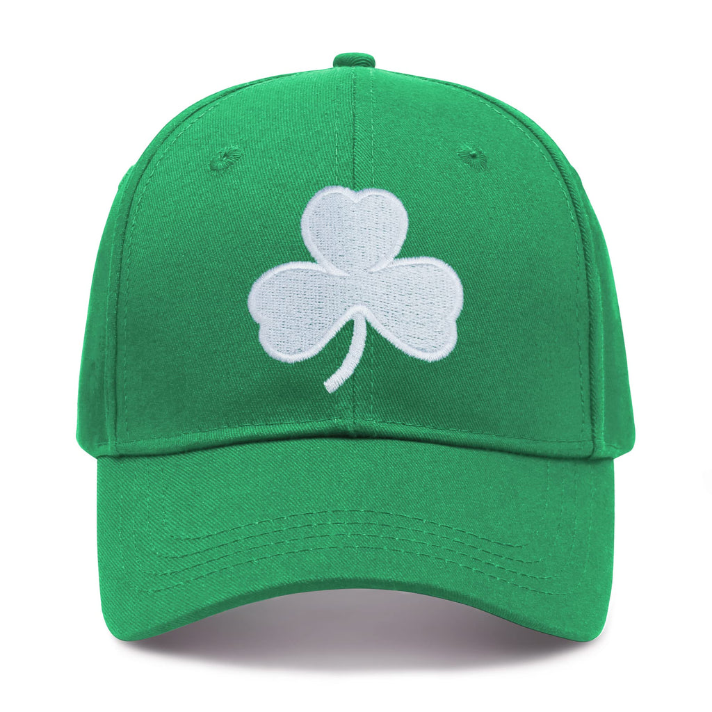 St Patricks Day Hat for Men Women Gifts Saint Pattys Costume Clover Baseball Cap Green