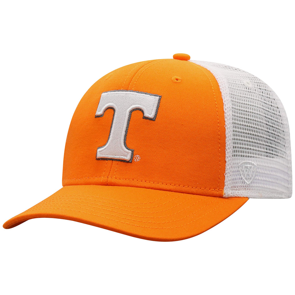 Top of the World Tennessee Volunteers Men's Top of the World BB Trucker Hat Team Color Primary Icon, Adjustable