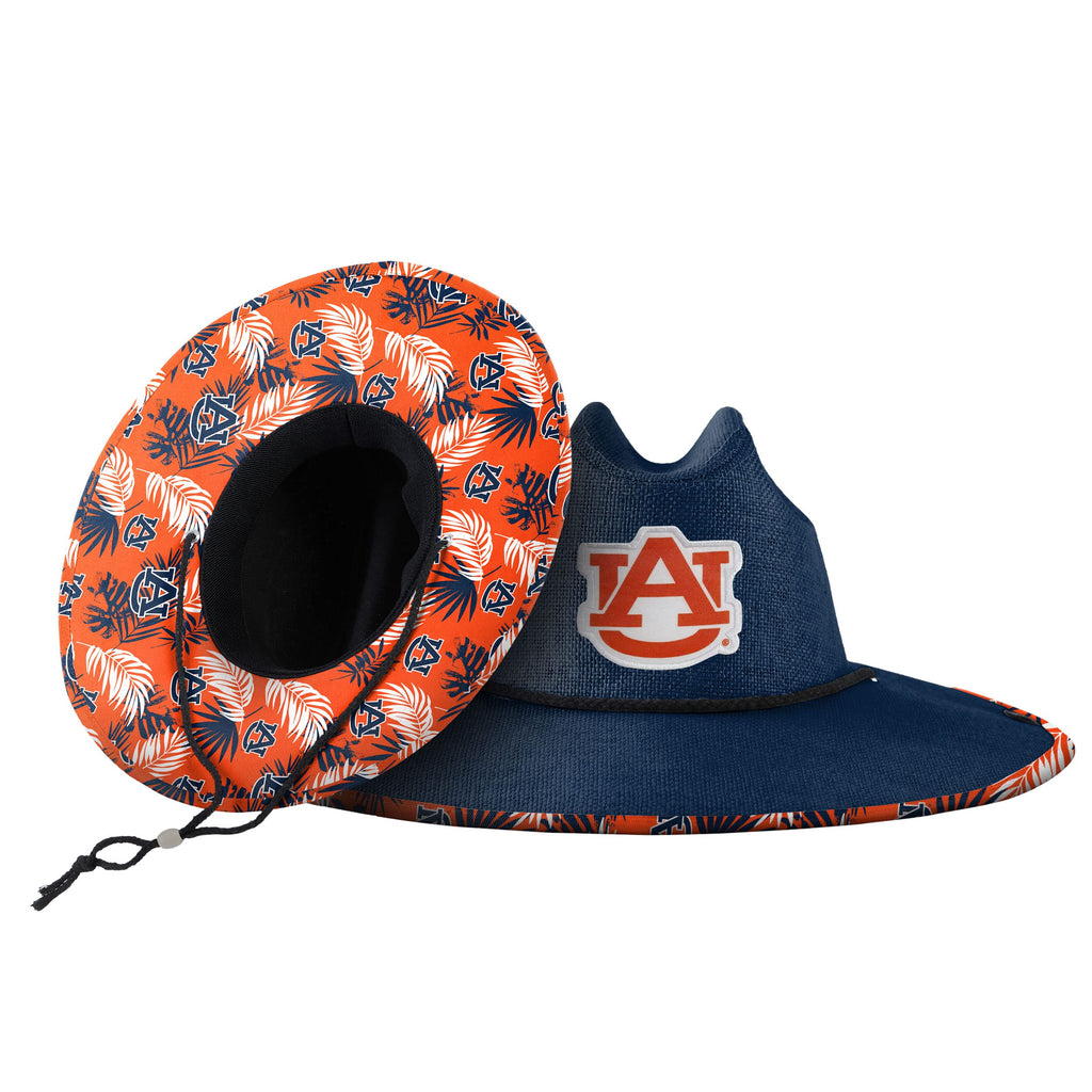 FOCO Auburn Tigers NCAA Team Color Straw Hat