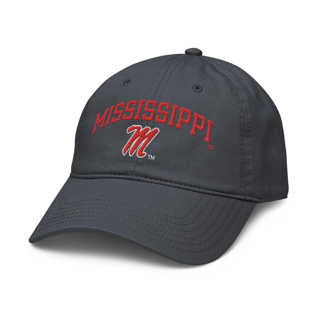 Mississippi Ole Miss Rebels Arch Navy Officially Licensed Adjustable Baseball Hat
