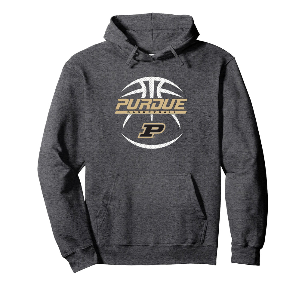 Elite Authentics Purdue Boilermakers Unisex-Adults Black Small Classic Fit Pullover Hoodie