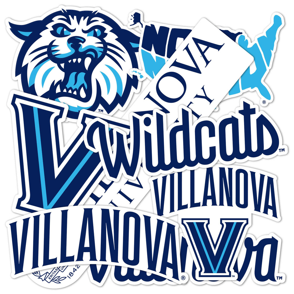 Desert Cactus Villanova University Sticker VU Wildcats Sticker Vinyl Decals Laptop Water Bottle Car Scrapbook Sheet T2 (Type 2-3)