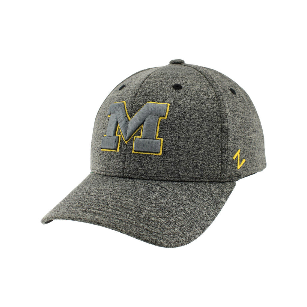 Michigan Wolverines NCAA Officially Licensed Hat Somber Fog, Large