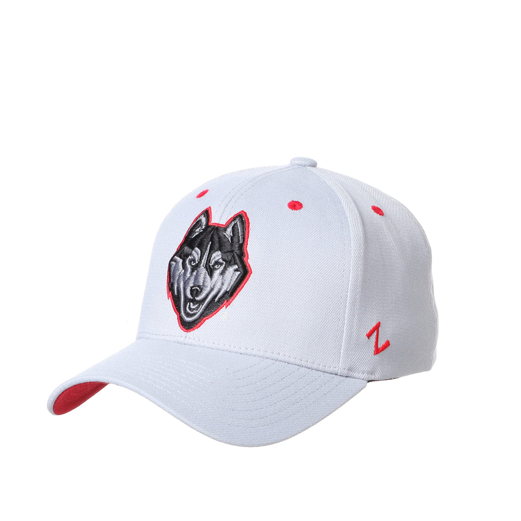 Connecticut Huskies NCAA Officially Licensed Stretch Fit Hat ZH Gray, Small