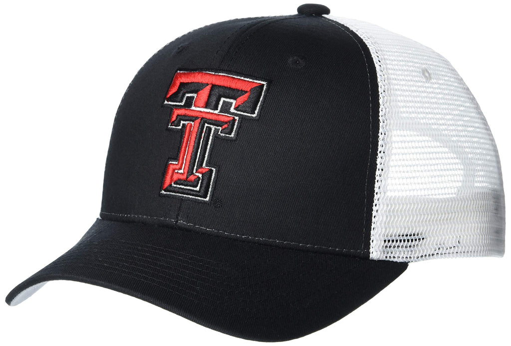 Zephyr Men's Texas Tech Red Raiders Adjustable Snapback Hat Big Rig, Texas Tech Red Raiders Black, Adjustable