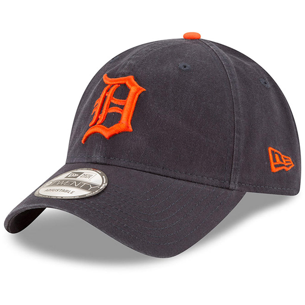 New Era Replica Core Classic Twill 9TWENTY Adjustable Hat Cap (Detroit Tigers (Road)) Blue