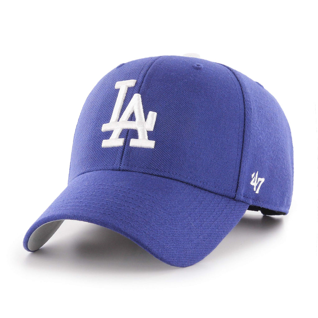 47 MLB Los Angeles Dodgers MVP Adjustable Hat, One Size, Home Color